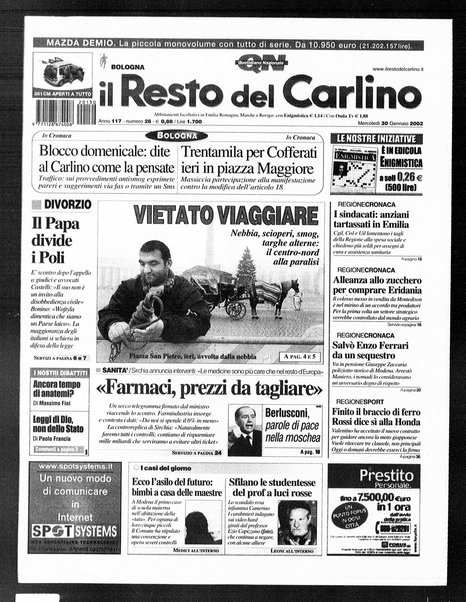 Il Resto del Carlino : giornale dell'Emilia